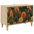 vidaXL TV skrinka ZAANDAM 69 x 33 x 50 cm Sonoma Kompozitné drevo