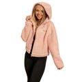 Dámska bunda Hoodie Bliss Pink - BeastPink, veľkosť XXL, veľkosť oblečenia XXL
