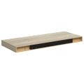 vidaXL Plávajúce nástenné police 2 ks, dubové 60x23,5x3,8 cm, MDF
