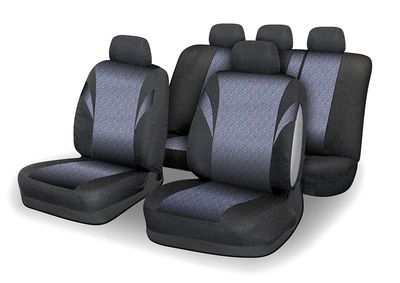 Prievazy sediel sada 9ks POLY farbené AIRBAG
