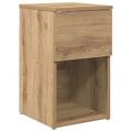 vidaXL Skriňa pod posteľ 2 ks Dub artisan 29 x 31,5 x 49 cm