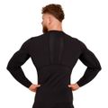 Kompresné tričko s dlhým rukávom High Black - GymBeam, veľkosť XL