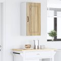 vidaXL Dvierka na umývačku Kalmar Sonoma dub 40 x 31 x 80 cm