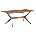 vidaXL Jedálenský stôl 180x90x76 cm mangovníkový masív