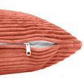 vidaXL Poťah na podložku 12 pcs HEERLEN Červenooranžová 40 x 40 cm