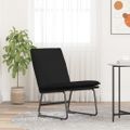 vidaXL Kreslo čierna 52x75x76 cm látka