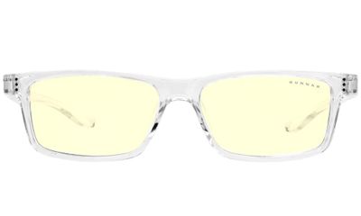 GUNNAR kancelárske/herdné okuliare CRUZ KIDS LARGE (8-12) CRYSTAL jantárové sklá BLF 65 NATURAL focus Okuliare, kancelárske, herné, biele obrúby, jantárové sklá, pre deti 8–12 rokov