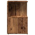 vidaXL Nočná skrinka Old Wood 35x35x55 cm Engineered Wood