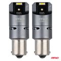 LED žiarovky FULL CANBUS PRO BA15S P21W 2x1860SMD biele 12V 24V AMIO-03603