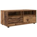 vidaXL TV skrinka 100 x 48 x 43 cm Staré drevo Kompozitné drevo