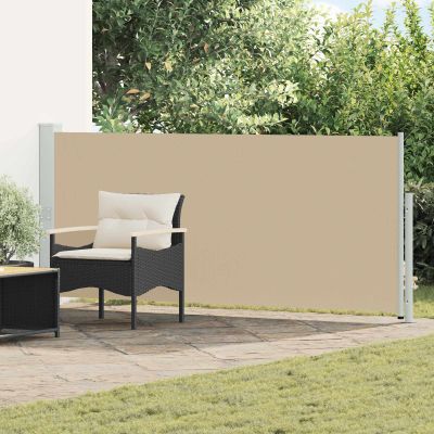 vidaXL Retračná bočná markíza 170 x 300 cm Polyester Obdĺžnikový