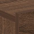vidaXL Nástenné nočné stolíky 2 ks hnedý dub 40x30x15cm sprac. drevo
