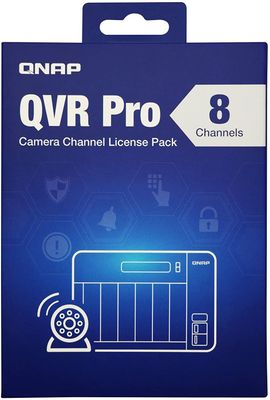 QNAP LIC-SW-QVRPRO-8CH-EI - QVR Pro licencie pre 8 ďalších kamier