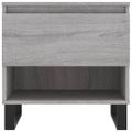 vidaXL Konferenčné stolíky 2 ks sivé sonoma 50x46x50 cm kompoz. drevo