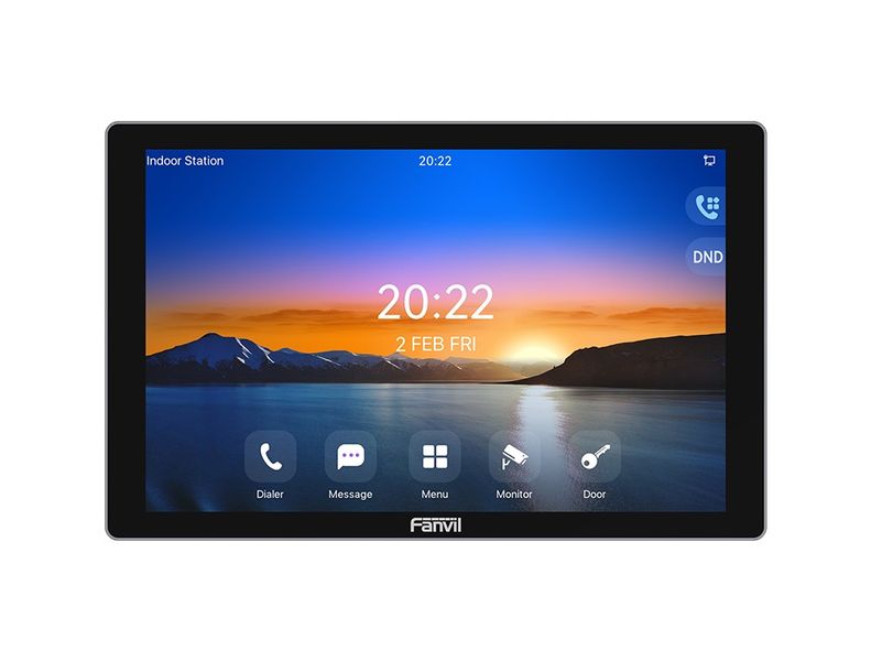Fanvil i506W SIP vnútorná dotyková stanica, 10,1'', Wi-Fi, PoE, 1080p