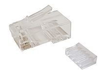 Konektor RJ45 CAT6 UTP netienený pre licnu,100ks