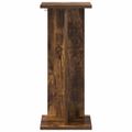 vidaXL Stojan na rastliny 2 ks Dymový dub 25 x 25,5 x 60,5 cm
