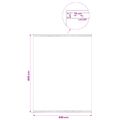 vidaXL Plachta s očkami 2 ks Zelená 4 x 3 m 260 gsm PE
