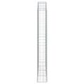 vidaXL Oblúkový gabionový kôš 200x30x220/240 cm pozinkované železo