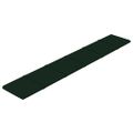 vidaXL Nástenné panely 12 ks tmavozelené 90x15 cm zamatové 1,62 m²