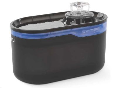 Vodní fontána EMOS H6101 Pet Care, 2,6 l, šedá