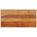 vidaXL Barový stôl 110x55x107 cm masívna akácia a železo