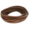 vidaXL Kožený remienok 1 Hnedá 1000 x 0,8 cm Koža