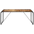 vidaXL Jedálenský stôl 180x90x76 cm surové masívne mangovníkové drevo