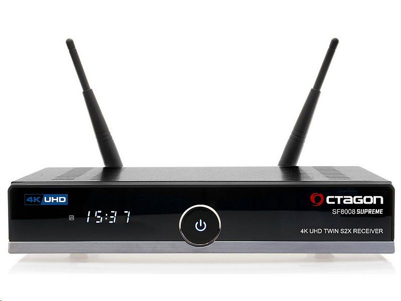 Octagon SF8008 V3 SUPREME Twin 4K UHD, dual OS Enigma 2 / DefineOS