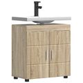 vidaXL Set kabinetov do kúpeľne TULUM Sonoma dub 60 x 34 x 63 cm