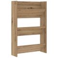 vidaXL Skriňa na topánky 2 ks 60 x 18 x 90 cm Kompozitné drevo