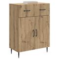 vidaXL Servírovacia skriňa Dub artisan 66 x 34,5 x 89,5 cm