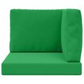 vidaXL Vankúš na vonkajšiu pohovku Polyester Zelená 60 x 60 cm