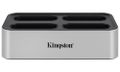 KINGSTON "USB3.2 Gen2 Workflow Station Dock w/5G USB-A/C Hub" Dokovací stanice, pro čtečky paměťových karet Kingston Workflow, USB 3.2 Gen1, součástí balení USB miniHUB