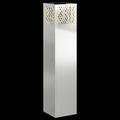 vidaXL Solárne LED svetlo na chodník 2 ks Teplá biela 18 x 18 x 80 cm