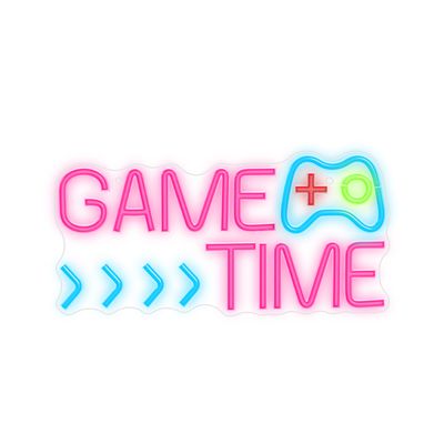 Forever Light Neon PLEXI LED GAME TIME multicolor FPNE34