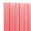 vidaXL Záves na dvere, červený 200 mmx1,6 mm 25 m, PVC