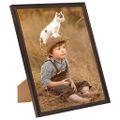 vidaXL Fotorámiky na stôl, koláž 3 ks, čierne 20x25 cm, MDF