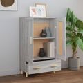 vidaXL Vysoká skrinka sivý dub sonoma 70x31x115 cm spracované drevo