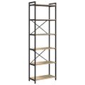 vidaXL Regál na knihy 60 x 30 x 189,5 cm Kompozitné drevo Sonoma dub