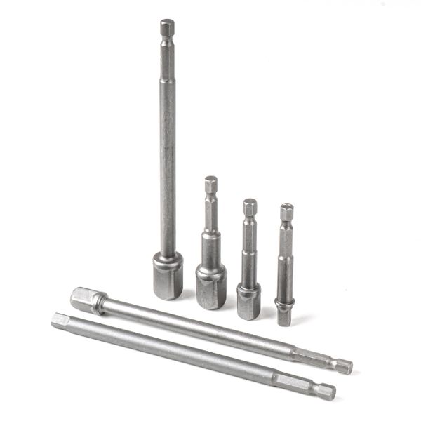 Redukcia na nástrčné kľúče HEX 1/4" 3/8" 1/2" AMiO-04781