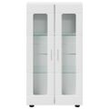 vidaXL Servírovacia skriňa FLORIN 55,5 x 29 x 100 cm Biela