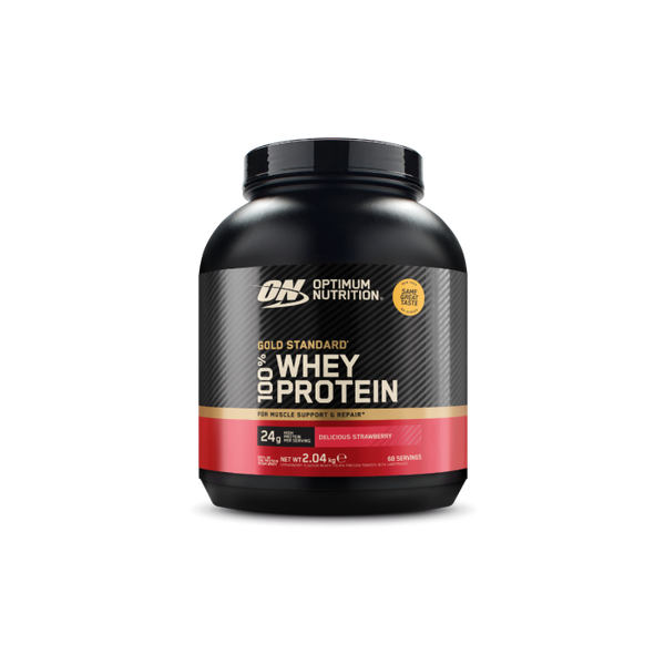 100% Whey Gold Standard - Optimum Nutrition, lahodná jahoda, 2010 g