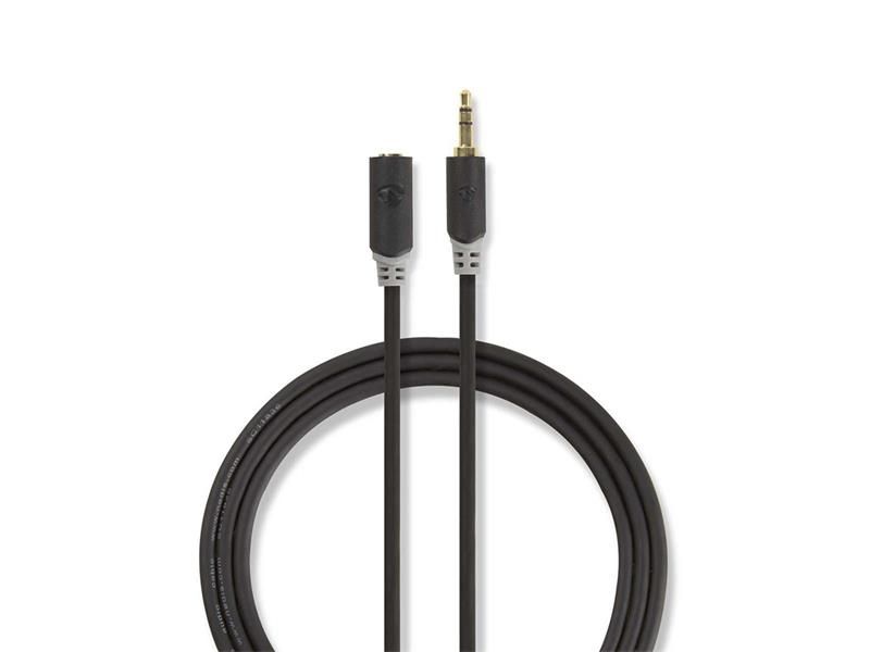 Kábel Jack 3,5mm konektor/Jack 3,5mm zdierka 3m NEDIS CABW22050AT30