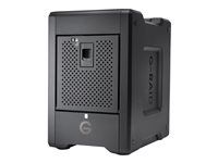 Pole pevných diskov - 24 TB - 4 zásuvky - HDD 6 TB x 4 - Thunderbolt 3, USB 3.2 Gen 2 (externý)