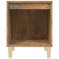 vidaXL Nočné stolíky 2 ks dymový dub 40x35x50 cm
