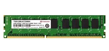 Transcend pamäť 4GB DDR3L-1600 ECC-DIMM 1Rx8 CL11