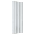 vidaXL Strešné panely 12 ks pozinkovaná oceľ antracitové 100x36 cm