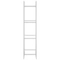 vidaXL Stojan na krbové drevo 50x28x132 cm nehrdzavejúca oceľ