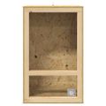 vidaXL Terárium Hnedá 50 x 50 x 80 cm OSB